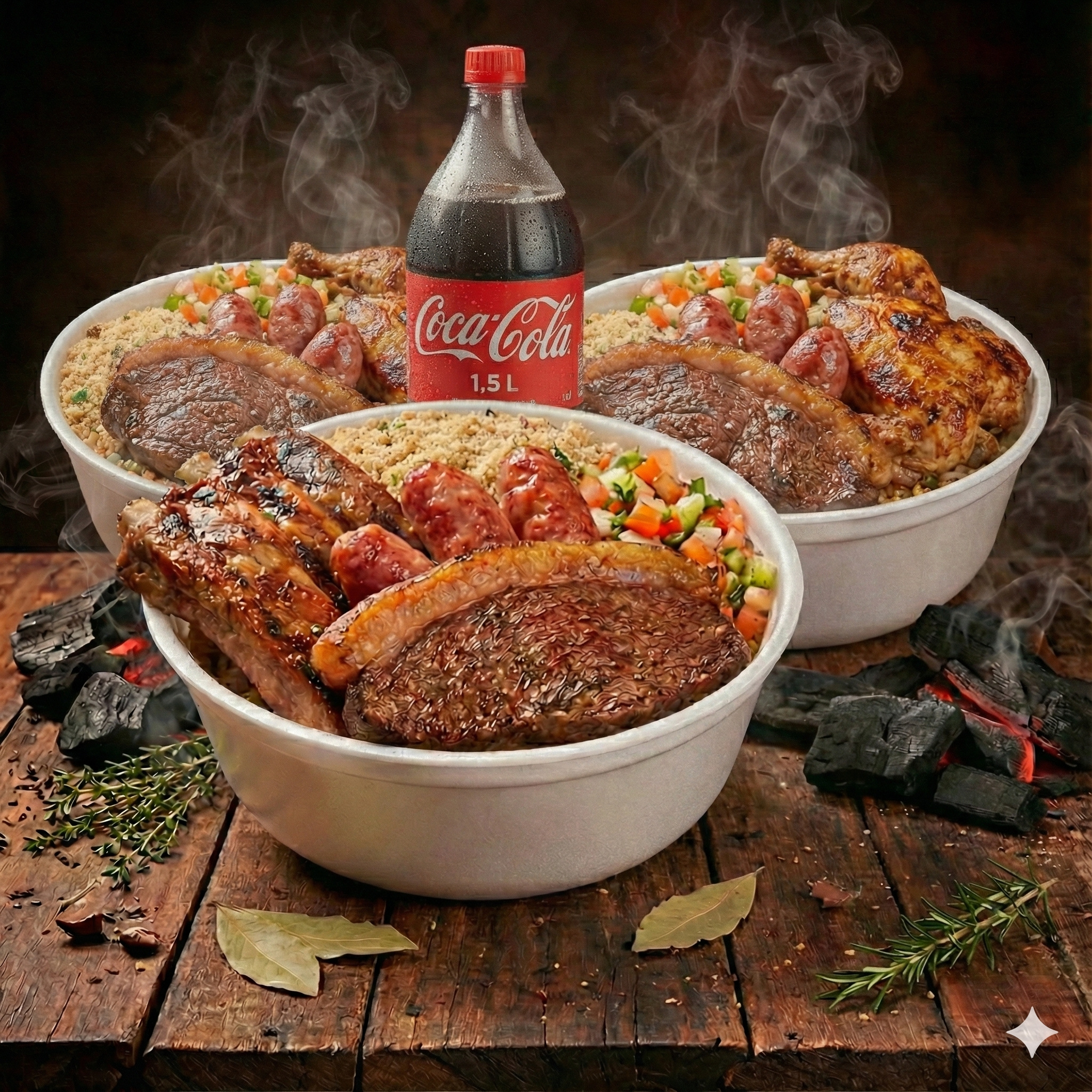 Combo Família 5 Hamburguers